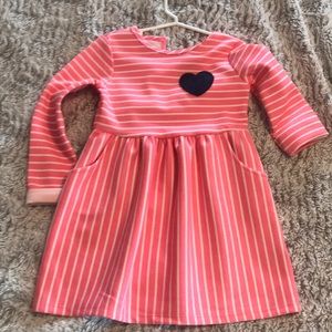 Cat & jack pink stripe dress
